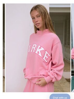 PARKE SUMMERLAND SWEATER IN COLOR CONCH